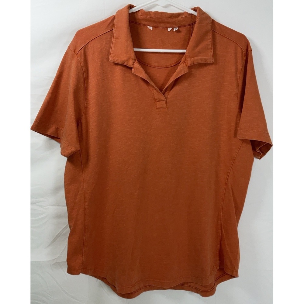 NWOT Women's Johnnie-O Golf Polo Shirt‎ - Coastal Wash Burnt Orange - XL
